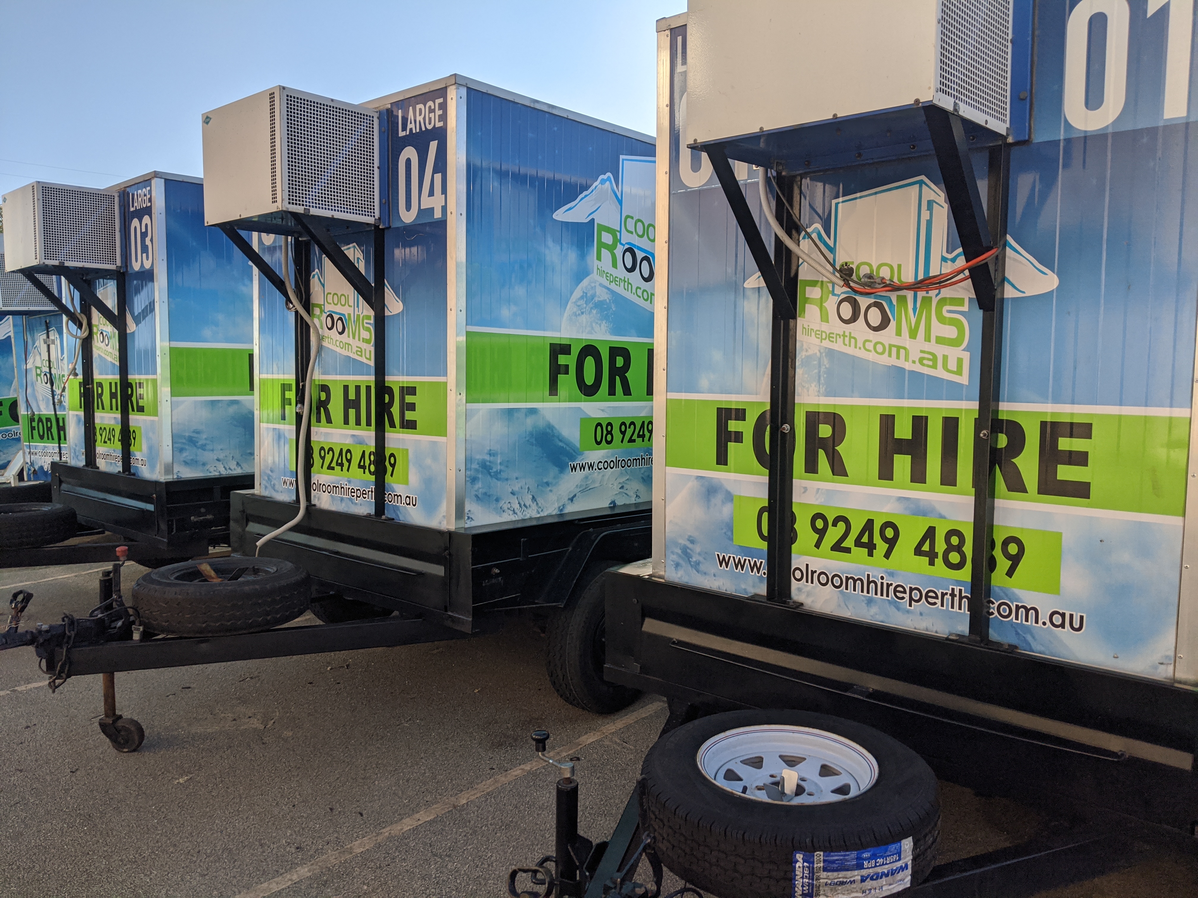 Refrigerated Storage Container Hire in Perth